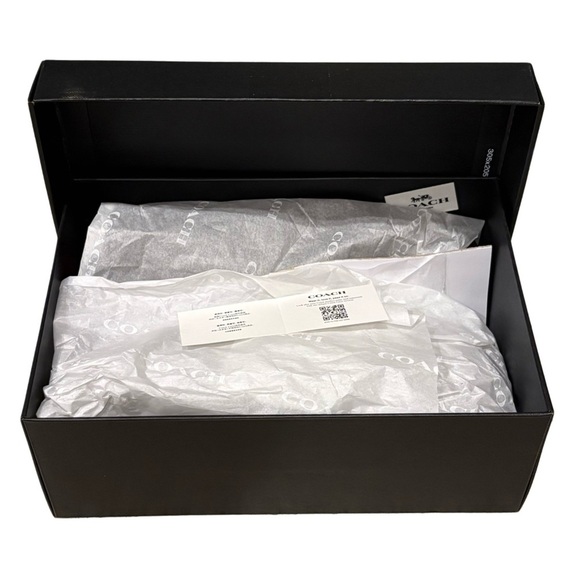 Coach Men's Chestnut Leather Loafers - Picture 9 of 11